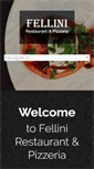 Mobile Screenshot of fellinirestaurant.com